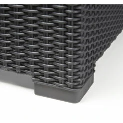 Allibert California Tuinstoel - 2 Stuks - Grafiet -Beliani Winkel 00219b1fe6f94c1aad2bfeca5c749729