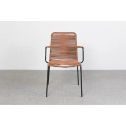VDG Denver Rope Stapelbare Tuinstoel Terracotta 15 VDG Denver Rope Stapelbare Tuinstoel Terracotta -Beliani Winkel 006eecdcfd1b441097493e9301314f61