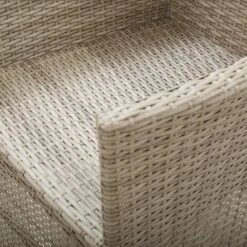 VidaXL - Tuinstoelen - Beige - Poly Rattan - 2 Stuks - Met Kussens -Beliani Winkel 0084df248cdb4a06af6329a683e810bf