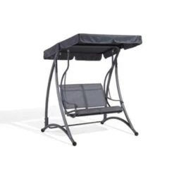 Beliani Schommelbank TESERO - Grijs Staal 7 Beliani Schommelbank TESERO - Grijs Staal -Beliani Winkel 008a280c4e654681b044ee70386baac6