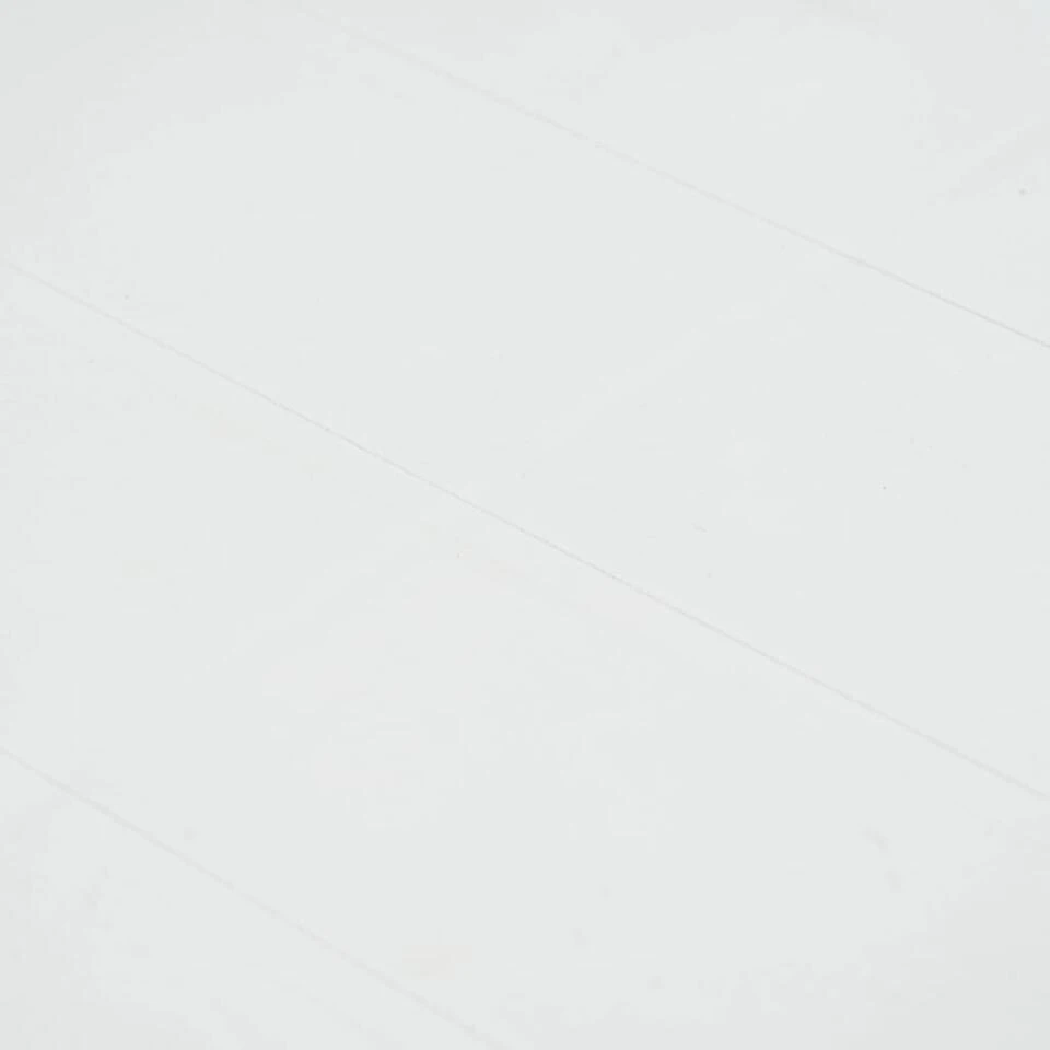 VidaXL Tuintafel 150x90x72 Cm Rattan-look Kunststof Wit 3 VidaXL Tuintafel 150x90x72 Cm Rattan-look Kunststof Wit - Afbeelding 3