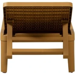 WOOOD Jinte Ligbed Tuin - Kunststof - Geel - 29x55x191 -Beliani Winkel 01f1ef3a945340929bc1f640b6e1874a