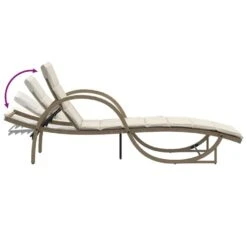 VidaXL - Ligbed - Beige - Poly Rattan 16 VidaXL - Ligbed - Beige - Poly Rattan -Beliani Winkel 0329fee41d744f4c88a5d75aab3bcab5