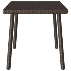 VidaXL - Tuin Salontafel - Bruin - Poly Rattan - 60 X 40 X 37 Cm -Beliani Winkel 040d26e3f84d467290a5ba2cfe72f335