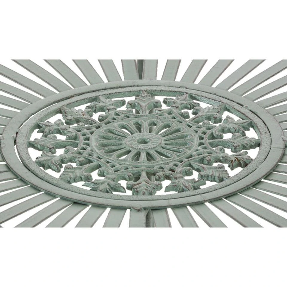 CLP Bijzettafel Tuin Hari Metaal - Antiek/groen 5 CLP Bijzettafel Tuin Hari Metaal - Antiek/groen - Afbeelding 5