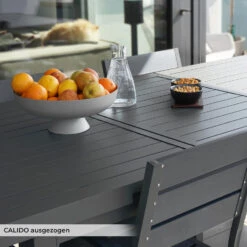 Merkloos HOME DELUXE CALIDO Tuintafel -Beliani Winkel 04be4d52d4ec4f3d80371d52ce585763
