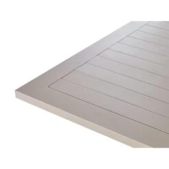 CASCAIS - Tuintafel - Beige - 105 X 200 Cm - Aluminium -Beliani Winkel 050d4ea11bf2487e918c0d3ae7854a5b