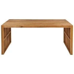 SULZANO - Tuintafel - Lichthout - Acaciahout -Beliani Winkel 056f0281a2d445aa8c2941e1b06a57d4