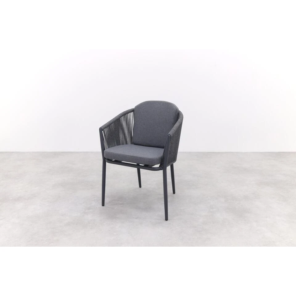 Avalon Dining Tuinstoel - Anthracite 3 Avalon Dining Tuinstoel - Anthracite - Afbeelding 3