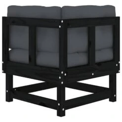 VidaXL - Tuinbank - Zwart - Grenenhout -Beliani Winkel 0928021b0a3745f7ae65d5a7498eeaaf