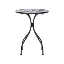 CIVITA - Tuintafel - Zwart - Metaal -Beliani Winkel 09fee7ebf3b14c91a83e866021f7408e