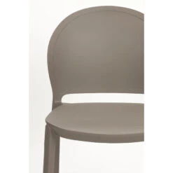 Housecraft Sjoerd Tuinstoelen Kunststof Grijs - Set Van 4 -Beliani Winkel 0a5d21f163f24e648211a3466197df0a