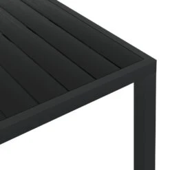 VidaXL Tuintafel 185x90x74 Cm Aluminium En HKC Zwart -Beliani Winkel 0a97259dd846407a885381289a6bc623