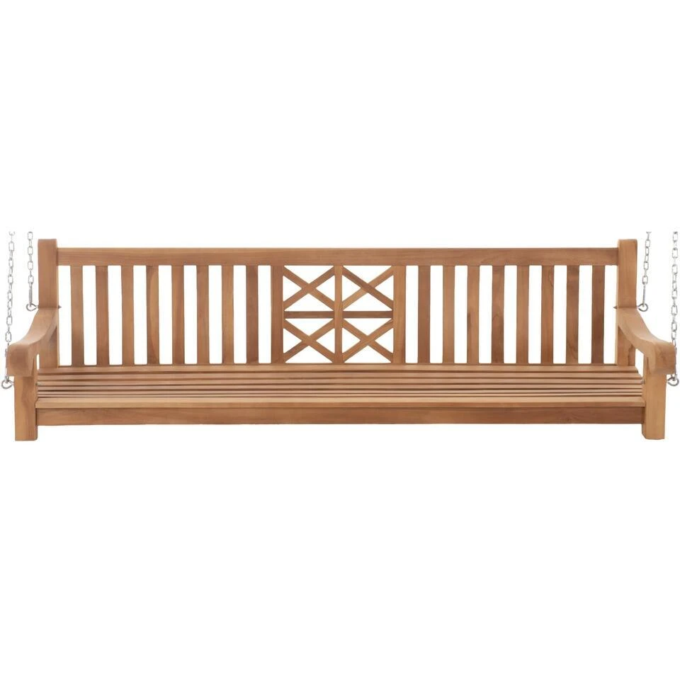 CLP Schommelbank Farm 220 Cm - Teak 7 CLP Schommelbank Farm 220 Cm - Teak - Afbeelding 7