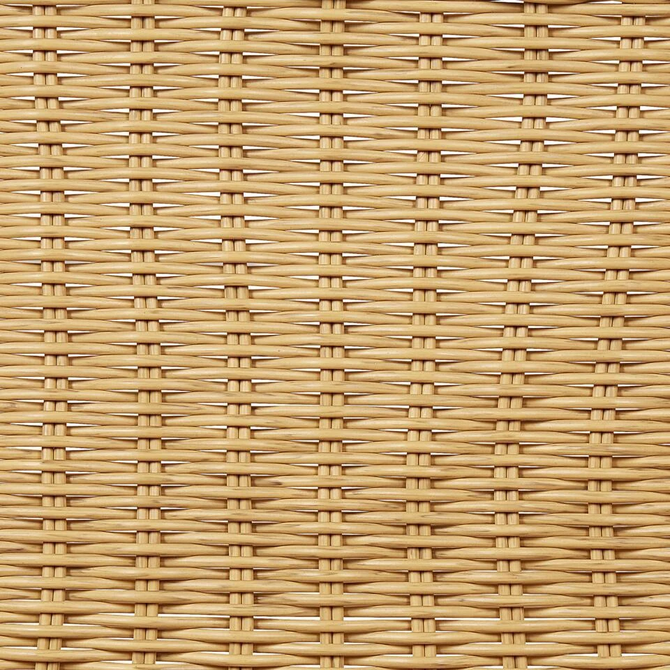 PRASIMO - Tuinstoel Set Van 2 - Naturel - PE Rotan 11 PRASIMO - Tuinstoel Set Van 2 - Naturel - PE Rotan - Afbeelding 11