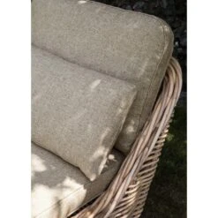 BELSITO - Ligstoel - Taupe - Rotan -Beliani Winkel 0f8ba1838ff5484f879f51aa73e189a1