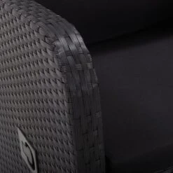 VidaXL - Tuinstoelen - Zwart - Poly Rattan - 2 Stuks - Verstelbaar - Met Kussens 22 VidaXL - Tuinstoelen - Zwart - Poly Rattan - 2 Stuks - Verstelbaar - Met Kussens -Beliani Winkel 0fb5c17bca2844d3a402bd20429403a0