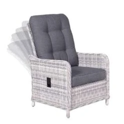 Garden Impressions Nova Lounge Dining Verstelbare Tuinstoel -Beliani Winkel 1000000662 0103