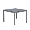 Garden Impressions Palmas Tuintafel 90x90 Cm Donker Grijs