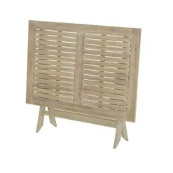 Garden Impressions Keys Inklapbare Tuintafel 120x80xH72 Smoky Acacia -Beliani Winkel 1000013913 0104