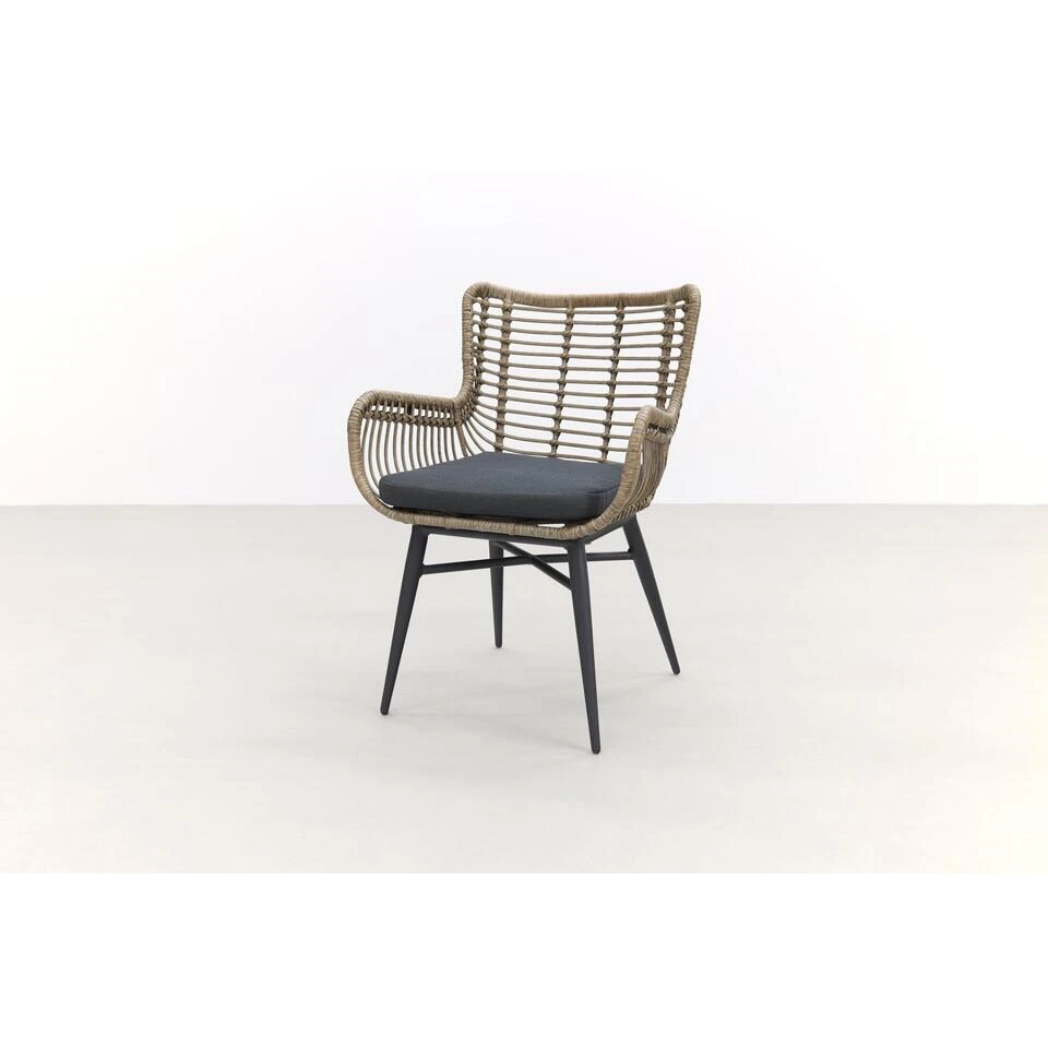 VDG Jasmine Dining Tuinstoel - Natural 3 VDG Jasmine Dining Tuinstoel - Natural - Afbeelding 3