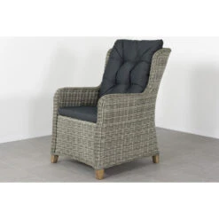 VDG Torino Dining Stoel - Paloma Grijs -Beliani Winkel 1000031705 0102