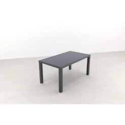 VDG Alma Tuintafel 160 X 90 – Antraciet -Beliani Winkel 1000031714 0103