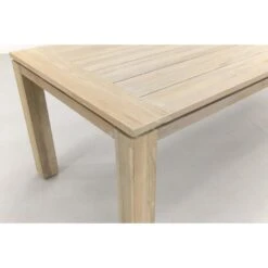 Allure VDG Rome Teak Tuintafel 240 X 100 Cm. - Grey 7 Allure VDG Rome Teak Tuintafel 240 X 100 Cm. - Grey -Beliani Winkel 1000031716 0103