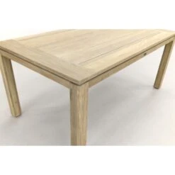 Allure VDG Rome Teak Tuintafel 170 X 100 Cm. - Grey -Beliani Winkel 1000031717 0103