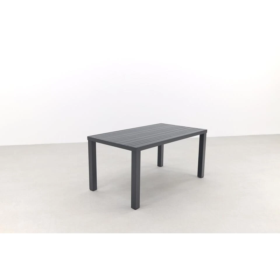 VDG Lena Tuintafel Antraciet - 160x90 Cm 3 VDG Lena Tuintafel Antraciet - 160x90 Cm - Afbeelding 3