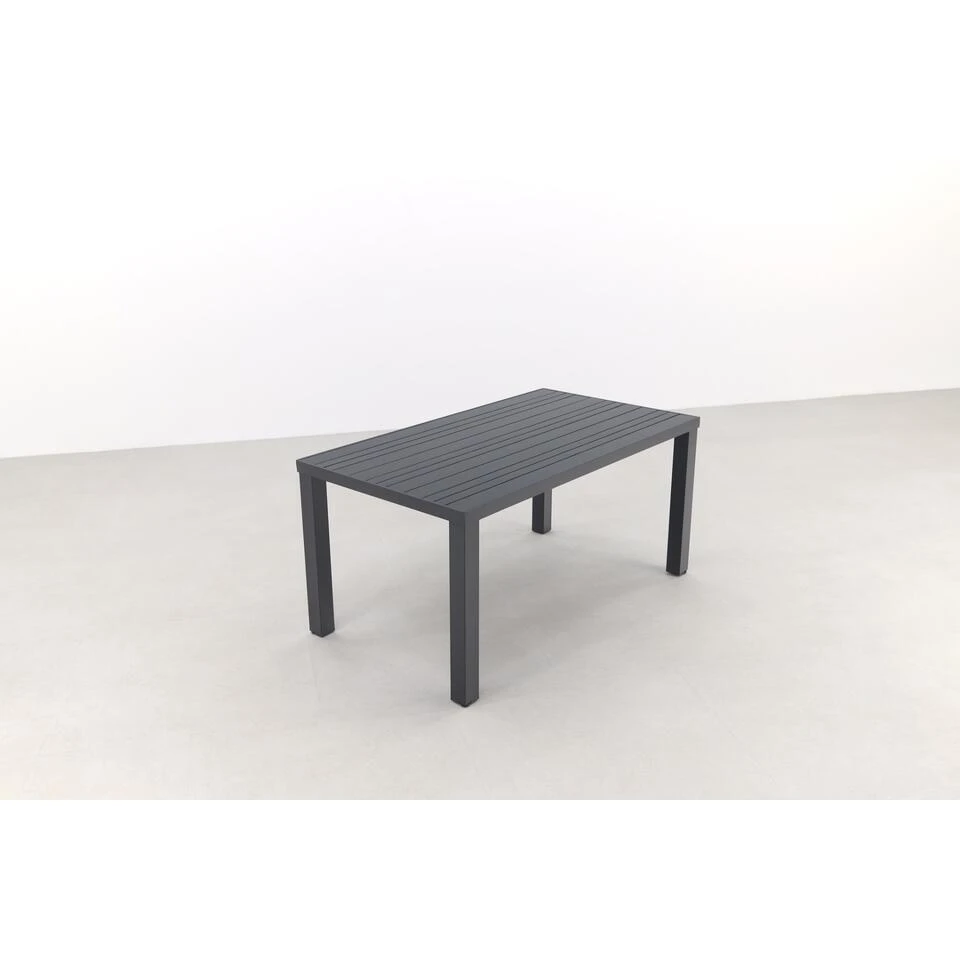 VDG Lena Tuintafel Antraciet - 160x90 Cm 4 VDG Lena Tuintafel Antraciet - 160x90 Cm - Afbeelding 4