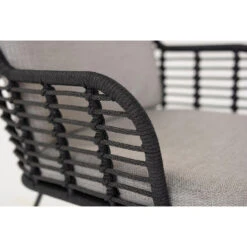 4 Seasons Outdoor Fabrice Lounge Dining Stoel - Donker Grijs -Beliani Winkel 1000035577 0104