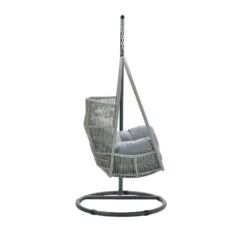 Garden Impressions Panama Hangstoel Swing Egg - Mystic Grijs -Beliani Winkel 1000035641 0103