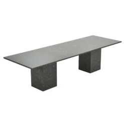 Studio 20 Viking Tuintafel 240 X 100 Cm - Pearl Grey -Beliani Winkel 1000035683 0104