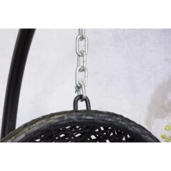 SenS-Line Funny Relax Hangstoel - Zwart -Beliani Winkel 1000038282 0103