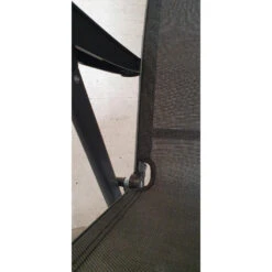 SenS-Line Sardinië Verstelbare Tuinstoel - Zwart 7 SenS-Line Sardinië Verstelbare Tuinstoel - Zwart -Beliani Winkel 1000038284 0103