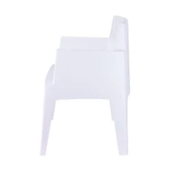 Garden Impressions Tuinstoel Box The Original Wit - 2 Stuks -Beliani Winkel 1000040788 0102