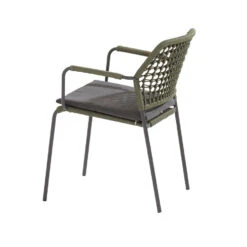 Taste By 4 SeasonsBarista Stapelbare Tuinstoel - Groen -Beliani Winkel 1000040794 0103