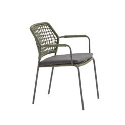 Taste By 4 SeasonsBarista Stapelbare Tuinstoel - Groen -Beliani Winkel 1000040794 0104