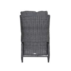 Garden Impressions - Marbella Verstelbare Tuinstoel - Donker Grijs -Beliani Winkel 1000040795 0104