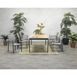 Garden Impressions Ron Tuinstoel - Teak Look -Beliani Winkel 1000042195 0102