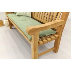 VDG Teakhouten Tuinbank Patrick XL - 166 Cm -Beliani Winkel 1000045385 0103