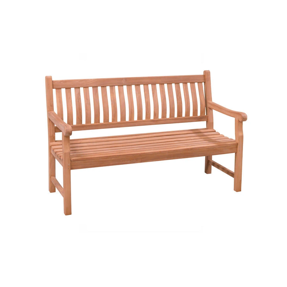 Livingfurn - Tuinbank Bench Patrick - 50x120x60 - Teakhout 1 Livingfurn - Tuinbank Bench Patrick - 50x120x60 - Teakhout
