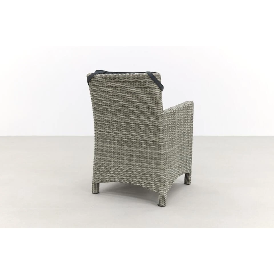 VDG Olivia Wicker Tuinstoel - Paloma Grijs 4 VDG Olivia Wicker Tuinstoel - Paloma Grijs - Afbeelding 4