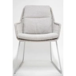 4 Seasons Valencia Dining Tuinstoel - Frozen (1 St.) -Beliani Winkel 1000048775 0102