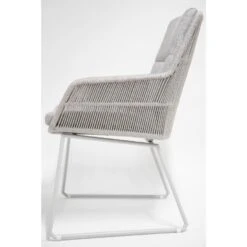 4 Seasons Valencia Dining Tuinstoel - Frozen (1 St.) -Beliani Winkel 1000048775 0103