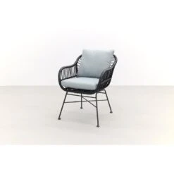 Garden Impressions Margriet Tuinstoel - Zwart Mint Grey 6 Garden Impressions Margriet Tuinstoel - Zwart Mint Grey -Beliani Winkel 1000048776 0102