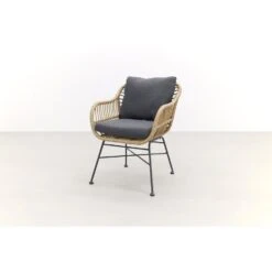 Garden Impressions Margriet Tuinstoel - Naturel -Beliani Winkel 1000048783 0102