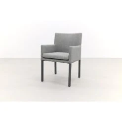 Suns Antas Dining Tuinstoel - Light Antraciet/grey -Beliani Winkel 1000048817 0102