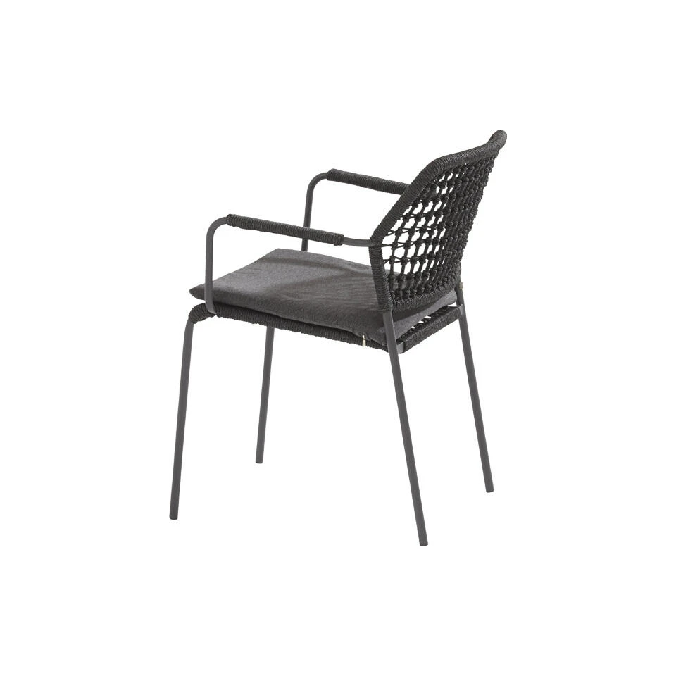 Taste Barista Stapelbare Tuinstoel - Antraciet 3 Taste Barista Stapelbare Tuinstoel - Antraciet - Afbeelding 3